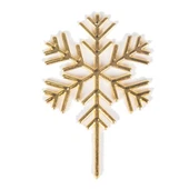 Jul Snöflinga Tårta Topper